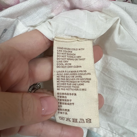 NWT 🏷️ Anthropologie Let Me Be V-Neck A-line Mini dress, L. - Picture 9 of 9